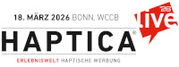 HAPTICA ® live Logo